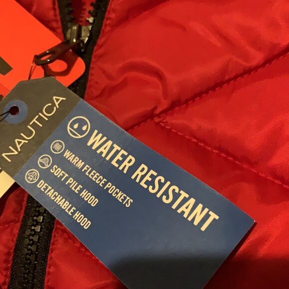 Nautica hooded water resistant coat. M. NWT - Picture 10 of 16